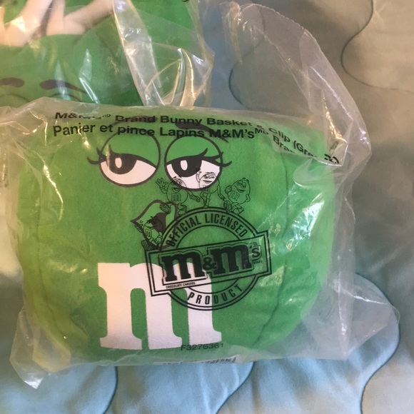 NWT M & M’s bunny basket & clip (3 baskets) - Picture 5 of 7